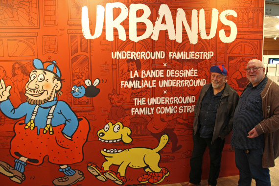 "Urbanus, la bande dessinée familiale underground" - Urbanus et Willy Linthout - © Daniel Fouss/Musée de la BD test