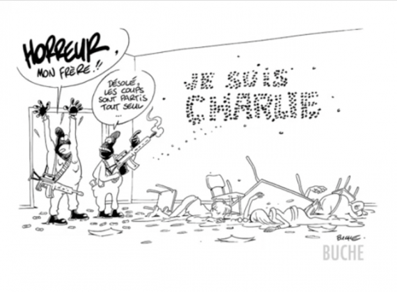 Hommage à Charlie Hebdo -  test