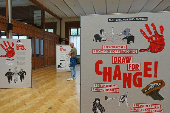 Draw for change ! - ©Daniel Fouss/CBBD test