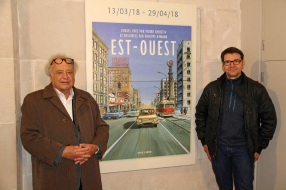 Est-Ouest - Pierre Christin et Philippe Aymond - (© Daniel Fouss/Musée de la BD) test
