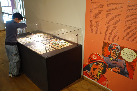 Visionary comics - © Daniel Fouss / Musée de la BD test