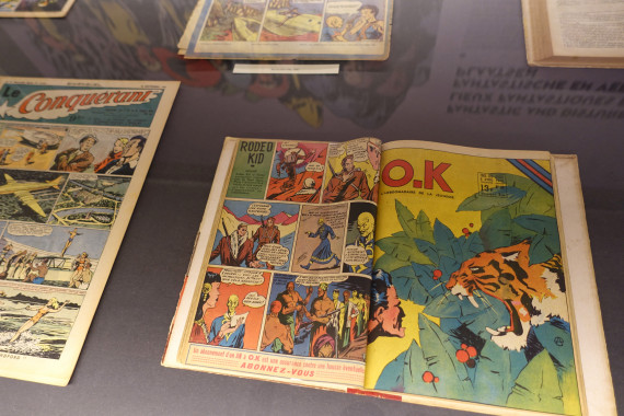 Visionary comics - © Daniel Fouss / Musée de la BD test