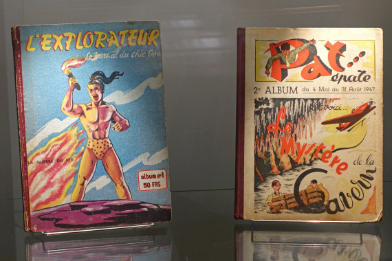 Visionary comics - © Daniel Fouss / Musée de la BD test