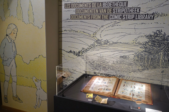 Le Dessableur - Un laboratoire du neuvième art - © Daniel Fouss / Musée de la BD test