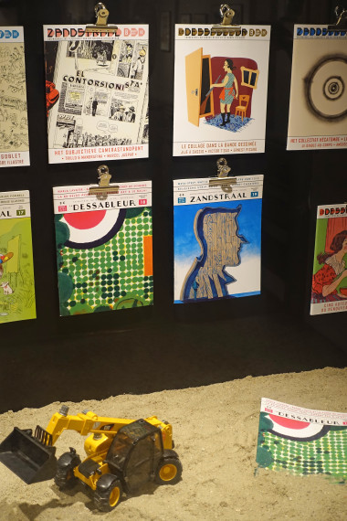 Le Dessableur - Un laboratoire du neuvième art - © Daniel Fouss / Musée de la BD test