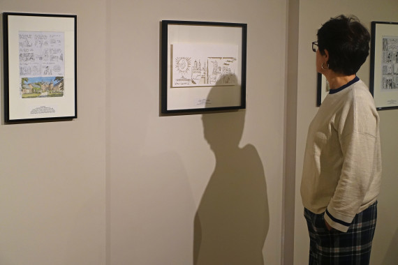 Le Dessableur - Un laboratoire du neuvième art - © Daniel Fouss / Musée de la BD test