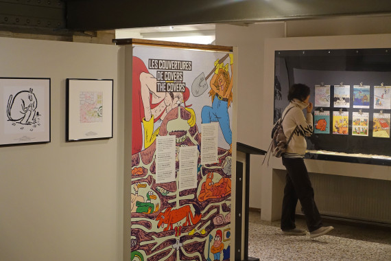 Le Dessableur - Un laboratoire du neuvième art - © Daniel Fouss / Musée de la BD test