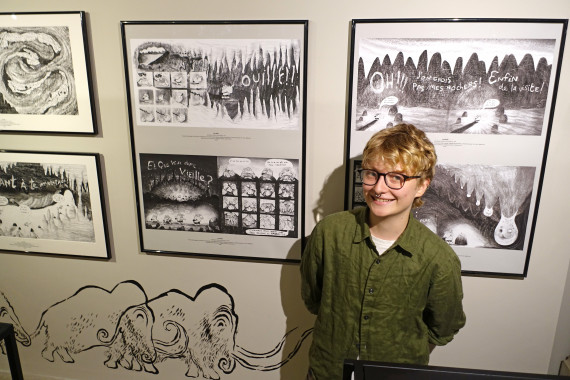 Grabuge à l'atelier ! - © Daniel Fouss / Musée de la BD test