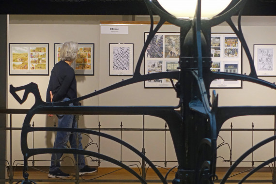Grabuge à l'atelier ! - © Daniel Fouss / Musée de la BD test