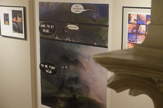 Grabuge à l'atelier ! - © Daniel Fouss / Musée de la BD test