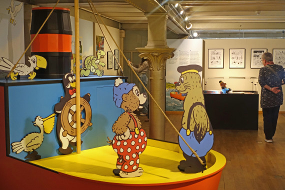 Petzi. Un ourson pour toujours. - © Daniel Fouss / Musée de la BD test