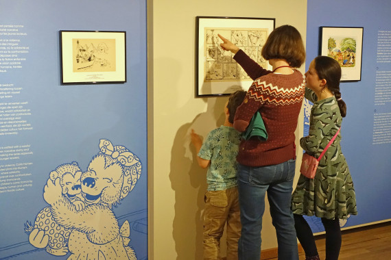 Petzi. Un ourson pour toujours. - © Daniel Fouss / Musée de la BD test