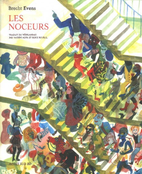 Brecht Evens, Les Noceurs - Ed. Actes Sud BD test