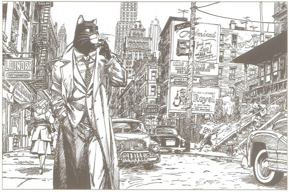 Juanjo Guarnido - ©Blacksad, Díaz Canales en Juanjo Guarnido, Dargaud test