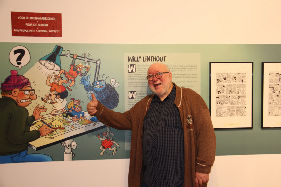 "Urbanus, la bande dessinée familiale underground" - Willy Linthout - © Daniel Fouss/Musée de la BD test