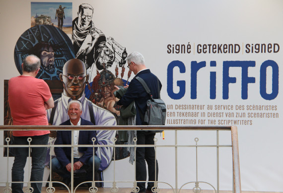 Griffo - © Daniel Fouss/Musée de la BD test