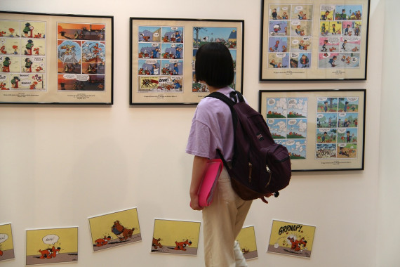 Découvrez l'exposition Boule et Bill à la Bibliothèque de Québec