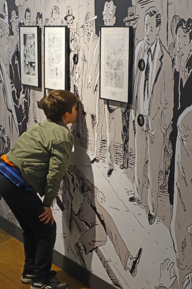 La nature de Wauter Mannaert - © Daniel Fouss / Musée de la BD test