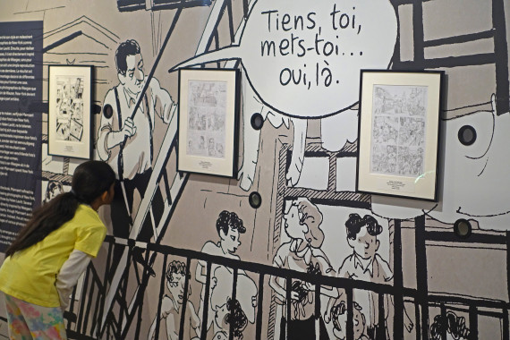 La nature de Wauter Mannaert - © Daniel Fouss / Musée de la BD test
