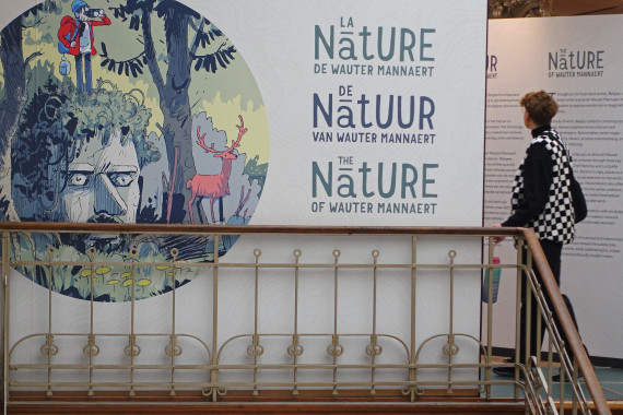 La nature de Wauter Mannaert - © Daniel Fouss / Musée de la BD test