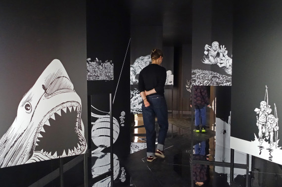 Seuls - © Daniel Fouss / Musée de la BD test