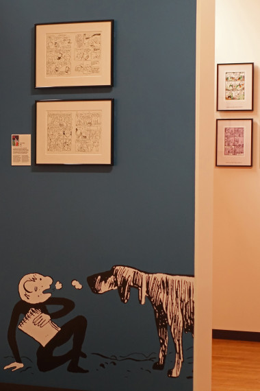 Ping-pong club. Les 25 ans de L’employé du moi - © Daniel Fouss / Musée de la BD test