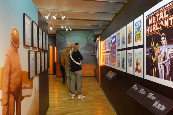 Métal Hurlant - © Daniel Fouss / Musée de la BD test