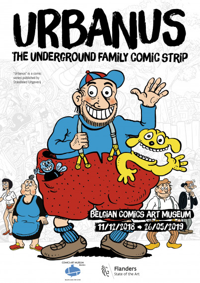 Urbanus, la bande dessinée familiale underground - Affiche EN test