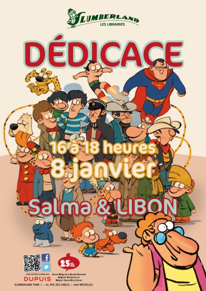 Salma et Libon en dédicace! -  test