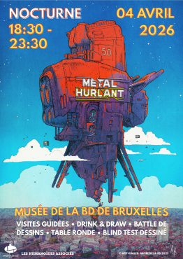 Nocutrne Métal Hurlant au Musée de la BD