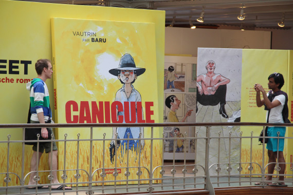 Expo Canicule (2014) - © Daniel Fouss / Musée de la BD test
