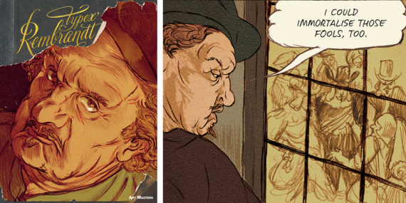 Save the date: Comics @ the Museum - Rembrandt by Typex © Self Made Heroes test
