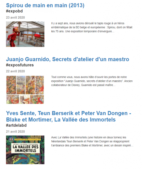 Suivez nos rubriques #museumathome ! -  test