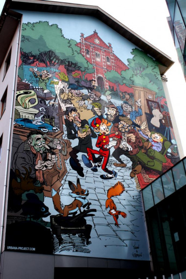 Parcours BD - A la découverte des fresques BD ! -  test