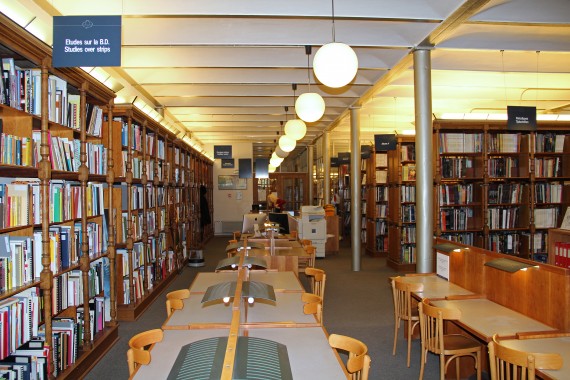 La bibliothèque d’étude -  test