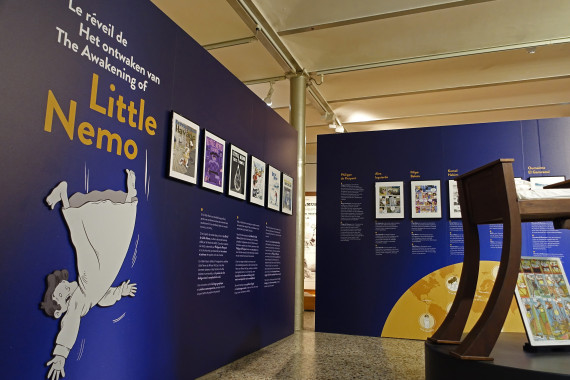 Le réveil de LITTLE NEMO - © Daniel Fouss / Musée de la BD test